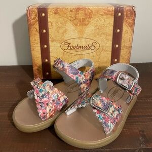 FootMates Kids Floral Print Sandals